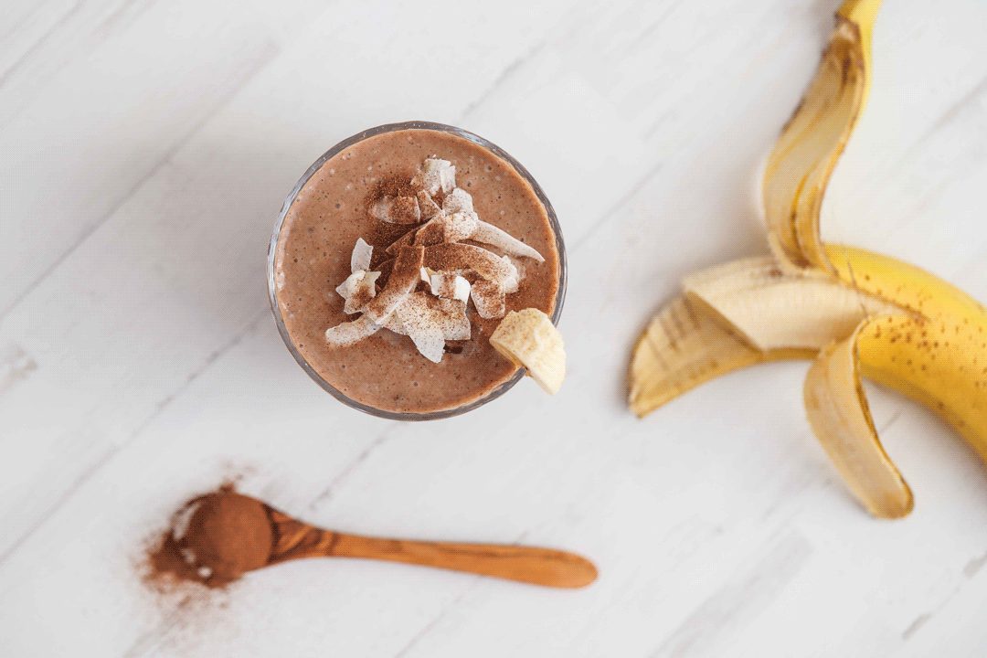 Cinnamon Roll Veego Protein Smoothie